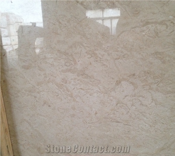 Polished Oman Beige Marble Slabs,Tiles, Cut to Sizes for Wall, Flooring