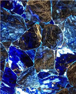 Semiprecious Stone Multi-Color Slabs & Tiles