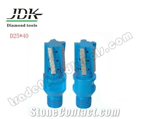 Jdk Diamond Finger Bits for Marble and Granite Drilling Tools