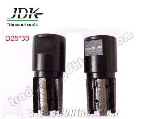 Jdk Diamond Finger Bits for Marble and Granite Drilling Tools