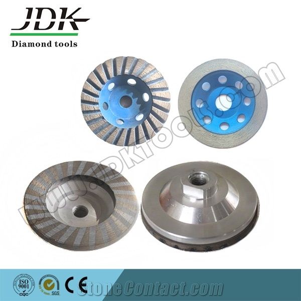 Jdk High Quality Diamond Granite Abrasive Grinding Cup Wheel