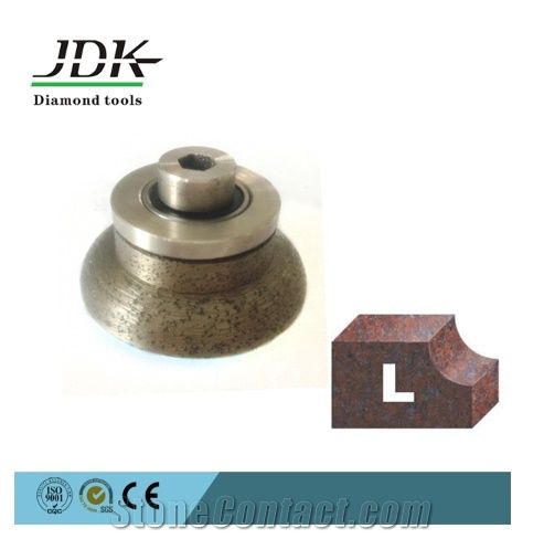 Jdk L-Shape Diamond Router Bits for Granite Edge Profiling