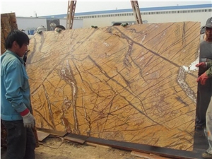 Factory Price Import Rainforest Brown Marble for Home Decoration