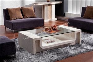 Luxury Italian Marble Coffee Table for Living Room Furniture