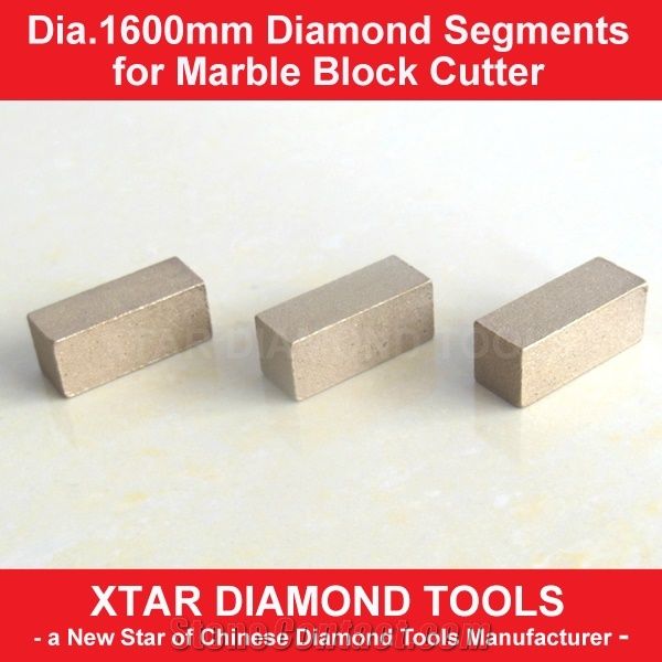 Dia.1600mm Diamond Segment for Multiblade Four-Column Block Saw