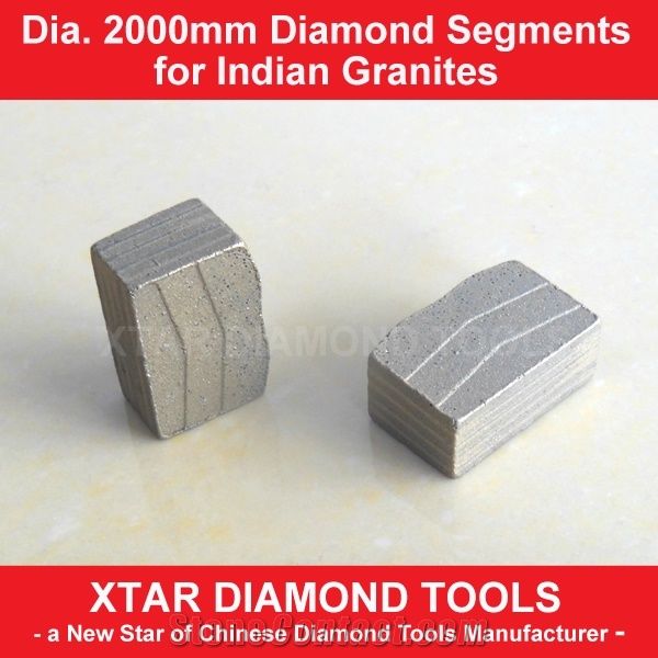 Dia.2000mm New Granite Cutting Segment and Diamond Segment for Granite