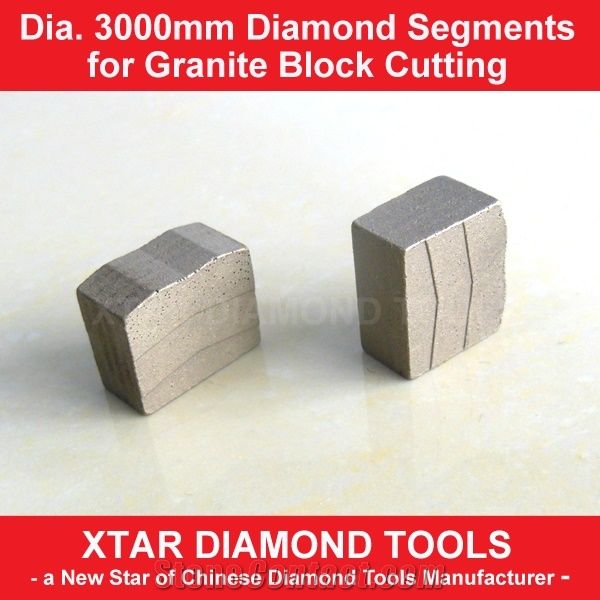 Dia.3000mm New Granite Cutting Segment and Diamond Segment for Granite