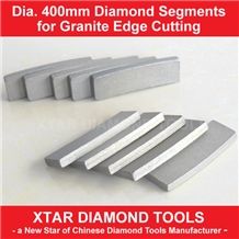 Dia.400mm Diamond Segment for Granite Edge Cutting