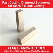 Excellent Sharpness Diamond Segment for Marble