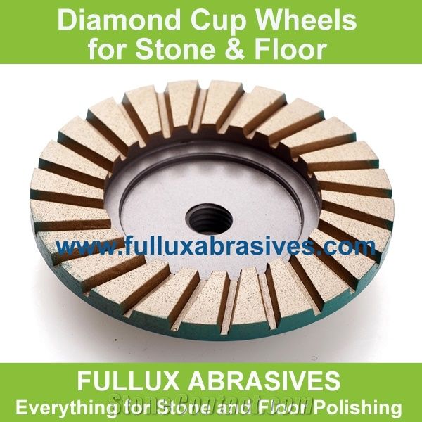 Fine Diamond Cup Wheels for Stone and Floor