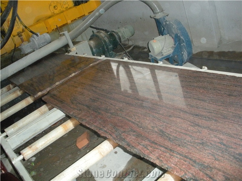 China Multicolor Red/Red Symphony Granite Tiles&Slabs, Polished/Flamed/Honed Surface, Wall Cladding/Floor Covering/Cut-To-Size/Building Project