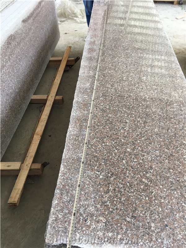China Natural G648 Light Pink/Zhangpu Red/Queen Rose Granite 2&3cm Small&Middle Slabs, Polished Floor Covering/Counter-Top/Wall Cladding
