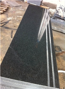 China Natural G654/G3554 Sesame Black Granite/China Nero Impala/Charcoal Black Granite Stairs&Steps, Anti-Slip Elevator Covering/Floor Paving/Building Project
