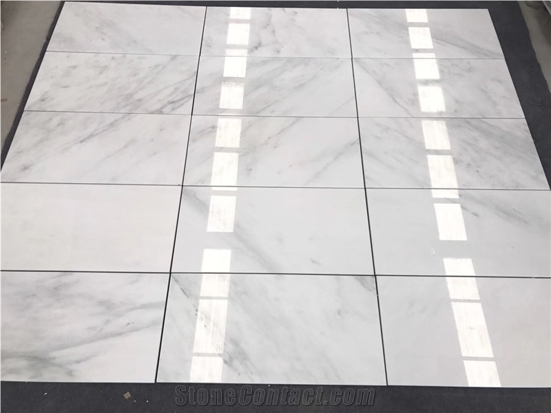 China Natural Oriental White Marble/Sichuan Baoxing White/ East White Marble Polished Cut-To-Size Tiles, Indoor Wall Cladding/Floor Covering/Skirts