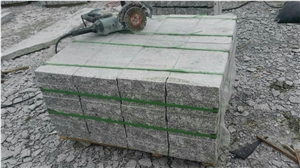 G341 Grey Granite Flamed Top Sides Split Paving Blocks Cube Stone Border Stone Competitive Prices