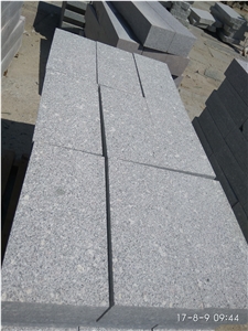 G375 Grey Granite Paving Stones Sides Stones Border Stone Bushhammered Surface Competitive Prices