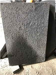 G685 Zhangpu Black Granite Natural Split Cobble Stones Paving Competitive Prices