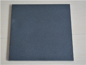 Absolute Black Granite Tiles Slabs Matt Honed Shanxi Black Granite Tiles, China Black Granite