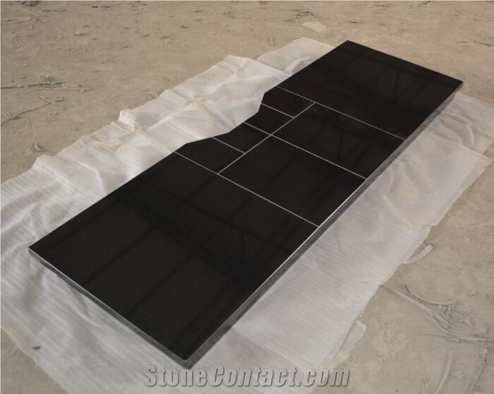 Granite Panel and Hearth Set Solid Fuel Use, Granite Pushunder