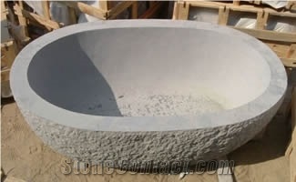 Light Grey Granite Bath Tub