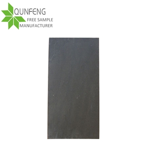 Ce Passed Erosion Resistance Antacid Split Surface Natural Black Flooring Slate Tile