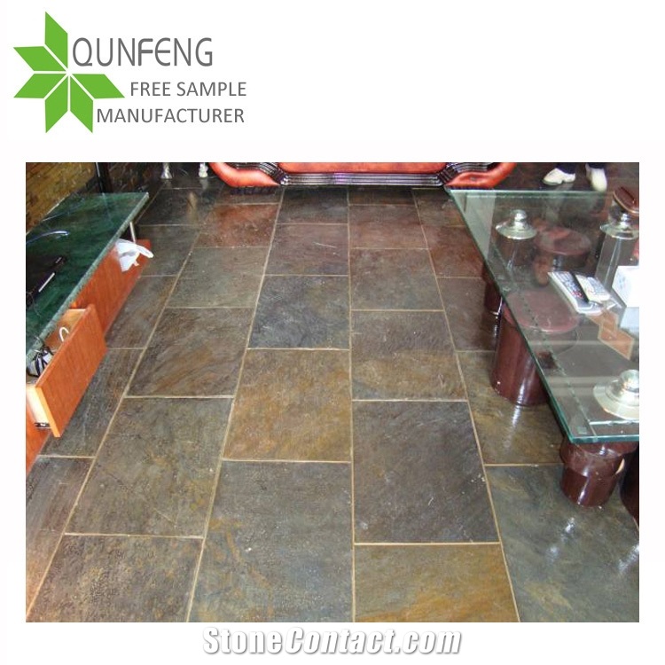 China Rusty/Rustic/Rust Slate Tiles&Slabs for Paving Stone Cladding