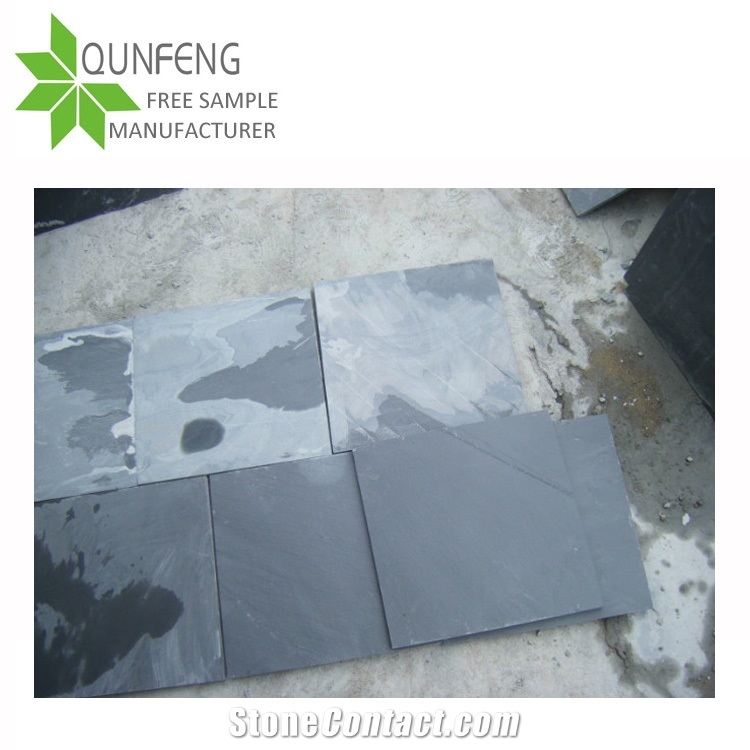 Chinese Black Slate Floor Tiles,Wall Covering Pattern Stone ,Cheap Chinese Natural Black Slate,Exterior Wall Cladding Panel for Modern Construction