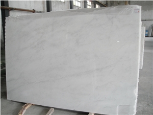 Danba White Marble Polished Tiles for Wall and Floor
