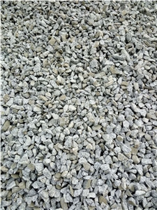 G623 Natural Light Grey Gravel & Crushed Stone, China Bianco Sardo Granite Gravel & Crushed Stone