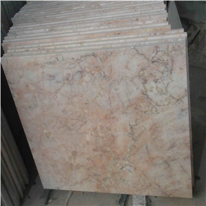 Red Pink Jade Marble Polished Tiles for Wall and Floor