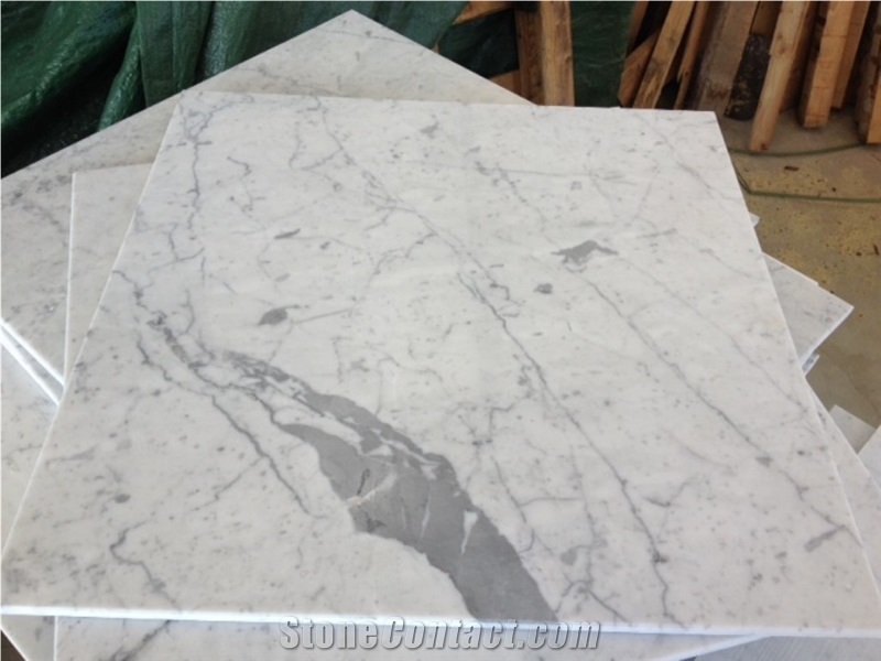 Carrara Bianco Marble Tiles & Slabs