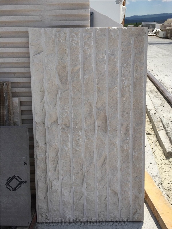 Split-Face Limestone Wall Tiles