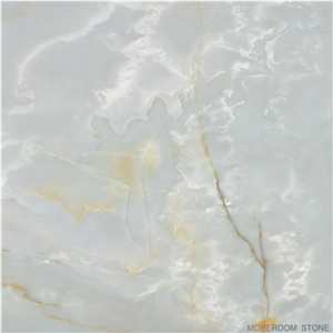 800x800 Artificial High Gloss Glazed Onyx Look Porcelain Flooring and Wall Tile