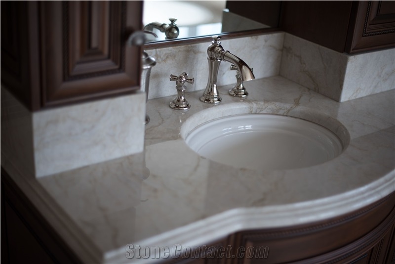 Carnis Breccia Marble Bathroom Counter Top
