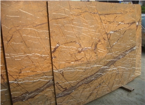 Gold/Rain Forest Brown Marble Tiles & Slabs India, Floor Covering Tiles, Walling Tiles