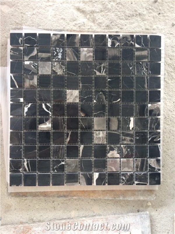 Multicolor Mosaic,Dark , Grey , White ,Marble Color,Allotype Mosaic,Art Work