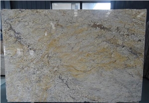 Own Factory High Quality Cheapest Polished Golden Flower Granite Cut-To-Size for Floor Covering and Wall Cladding,Chinese Yellow Granite for Project