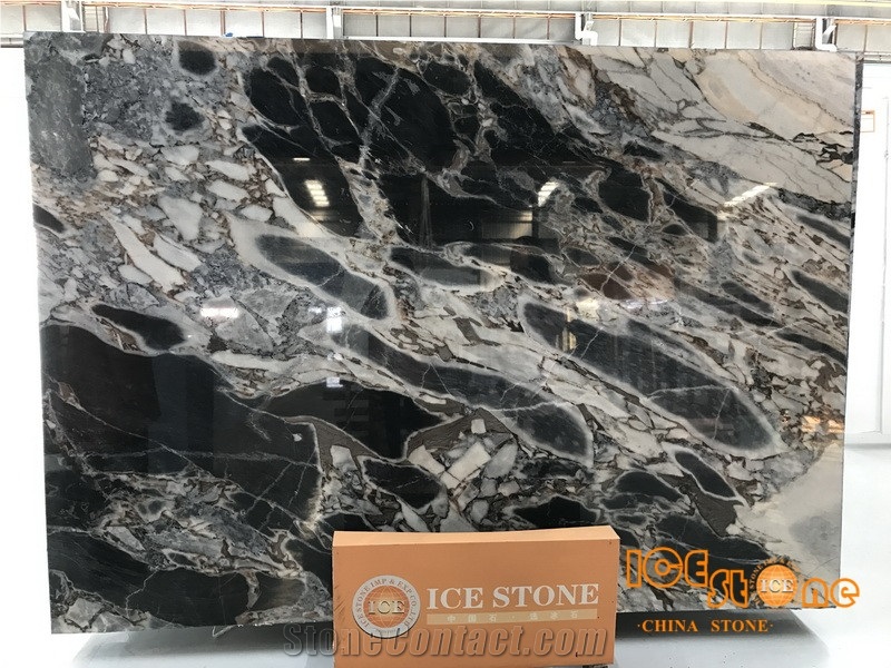 China Blue Galaxy Slabs&Tiles,Chinese Black Marble,Interior Wall and Floor Applications,Countertops,Wall Capping,Own Warehouse