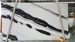 China Panda White Marble,Chinese Black and White Slabs&Tiles,Good for Bookmatch,Nice Decorated Stone,Interior Wall and Floor Applications
