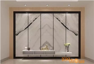 China Panda White Marble,Chinese Black and White Slabs&Tiles,Good for Bookmatch,Nice Decorated Stone,Interior Wall and Floor Applications