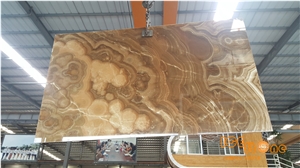Chinese Classic Onyx Slabs for Countertops,China Brown Onyx,Interior Wall and Floor Applications,,Wall Capping,Grade Nature Stone