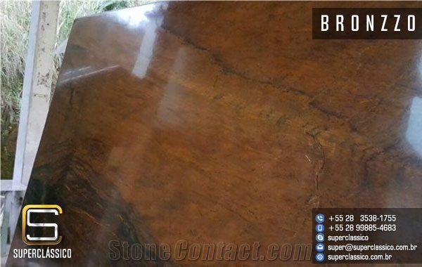 Bronzzo Granite Slabs, Bronzo Granite