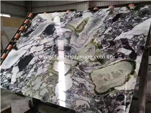 Hot Sale Green Marble Slabs/ White Beauty Marble Slabs and Tiles/ Cut to Size/ China Jade/ Bookmatck Wall Covering/ Hotel Floor/ Tv Set Cladding Tiles
