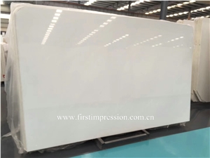 White Jade Marble Tiles & Slabs /China White Jade Slab /Sichuan White Marble /China Absolutely White Jade Marble Slab for Wall and Flooring