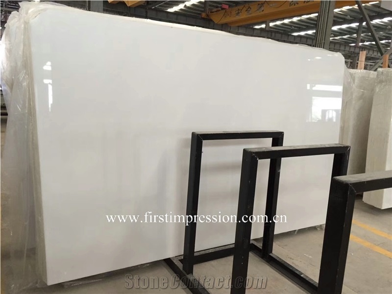White Jade Marble Tiles & Slabs Polished /China White Jade Marble Slab /Pure White Marble for Flooring and Wall Tiles