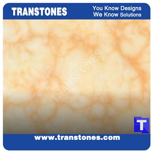 Artificial Stone Panels Translucent Resin Panel Polished Onyx Stone for Interior Decoration Materials