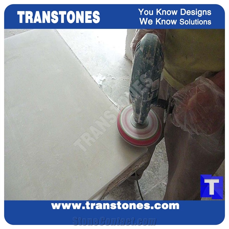 China White Onyx Stones Hot Alabaster Materials Artificial Resin Wall Panel Building Stone Materials