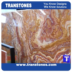 Multicolor Marbles with Polished Surface Landscape Marble Stones for Building Materials and Engineered Projects