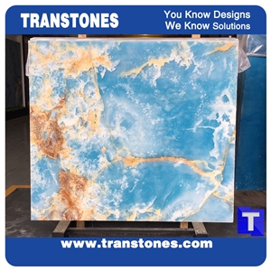 Natural Marble Stone Blue Marble Tiles for Floor and Wall Cladding