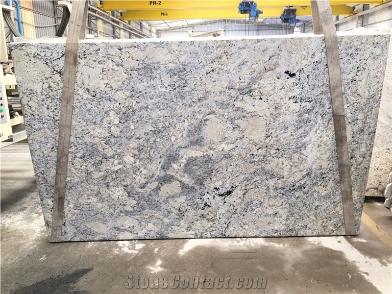 Granite White Ice Slabs & Tiles, Brazil White Granite